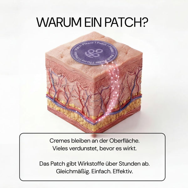 Anti-Aging Please: Warum ein Patch statt Creme
