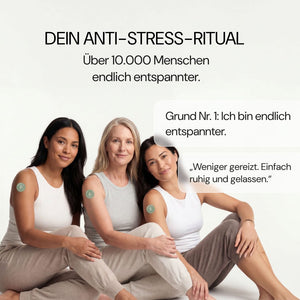 Anti-Stress Please: über 10.000 zufriedene Kundinnen und Kunden, 4,8 Sterne