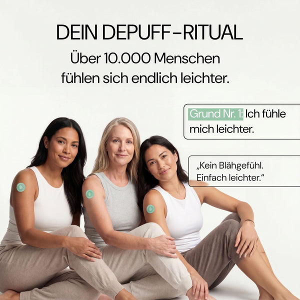 Depuff Please: Über 10.000 Menschen fühlen sich leichter
