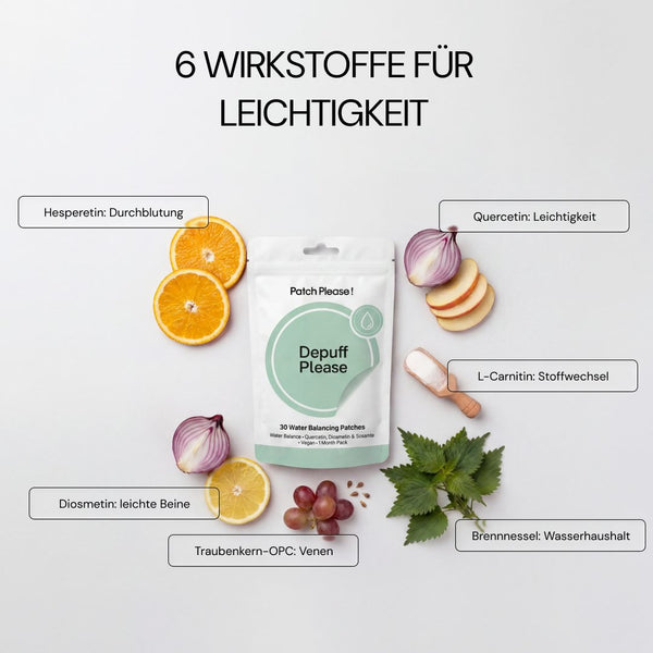 Depuff Please: 6 Wirkstoffe