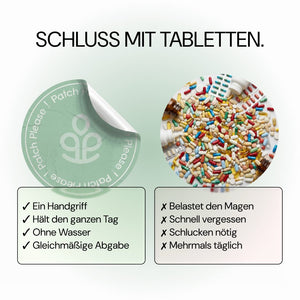 Depuff Please im Vergleich zu Tabletten