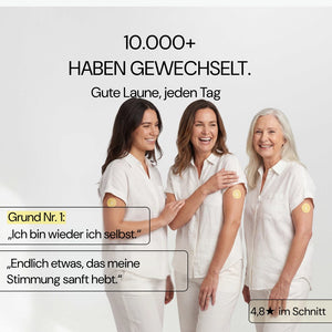 Mood Please: über 10.000 zufriedene Kundinnen und Kunden, 4,8 Sterne