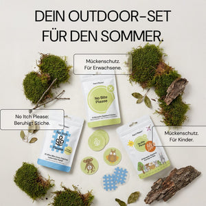 Outdoor-Set mit No Bite Please, No Bite Please Kids und No Itch Please