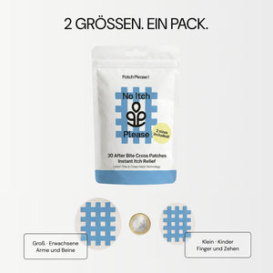No Itch Please: 2 Größen in einem Pack