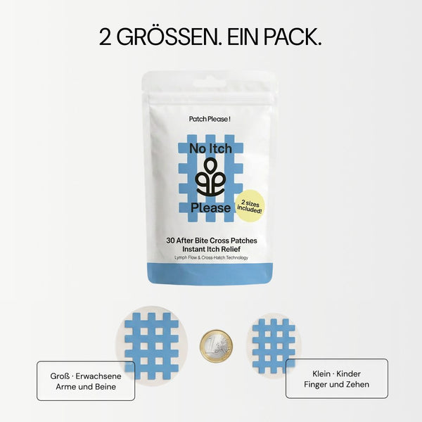 No Itch Please: 2 Größen in einem Pack