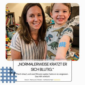 No Itch Please: Kundenbewertung einer Mutter