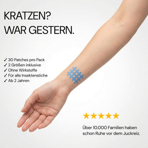 No Itch Please: 30 Patches pro Pack, ab 2 Jahren