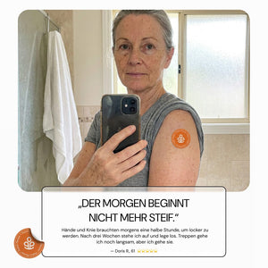 Relief Please: Kundenstimme „Der Morgen beginnt nicht mehr steif.“