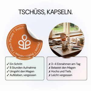 Relief Please: Patch statt Tabletten im Vergleich