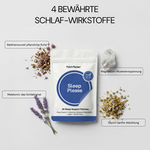 Sleep Please: 4 bewährte Schlaf-Wirkstoffe