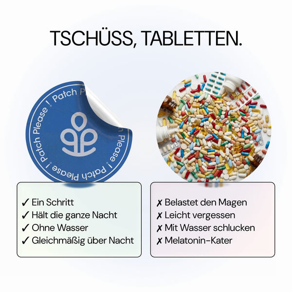 Sleep Please: Patch statt Tabletten im Vergleich